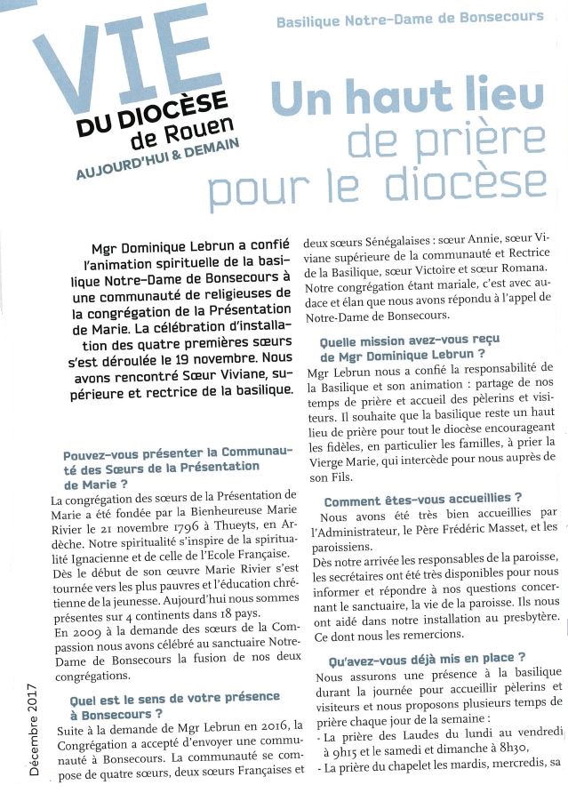 rencontre bonsecours